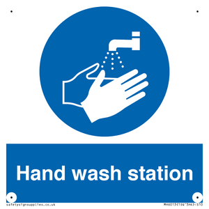 Hand wash station